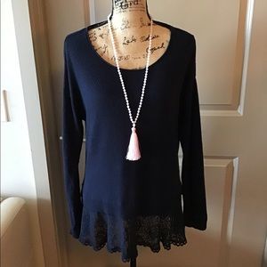 Anthropologie Knitted & Knotted Sweater